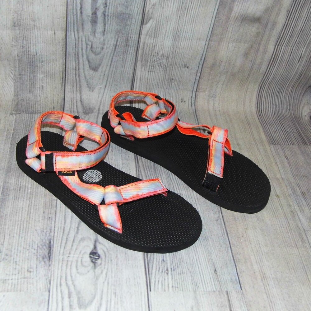 Teva Original Universal Sorbet Red Sandals Womens Size 9